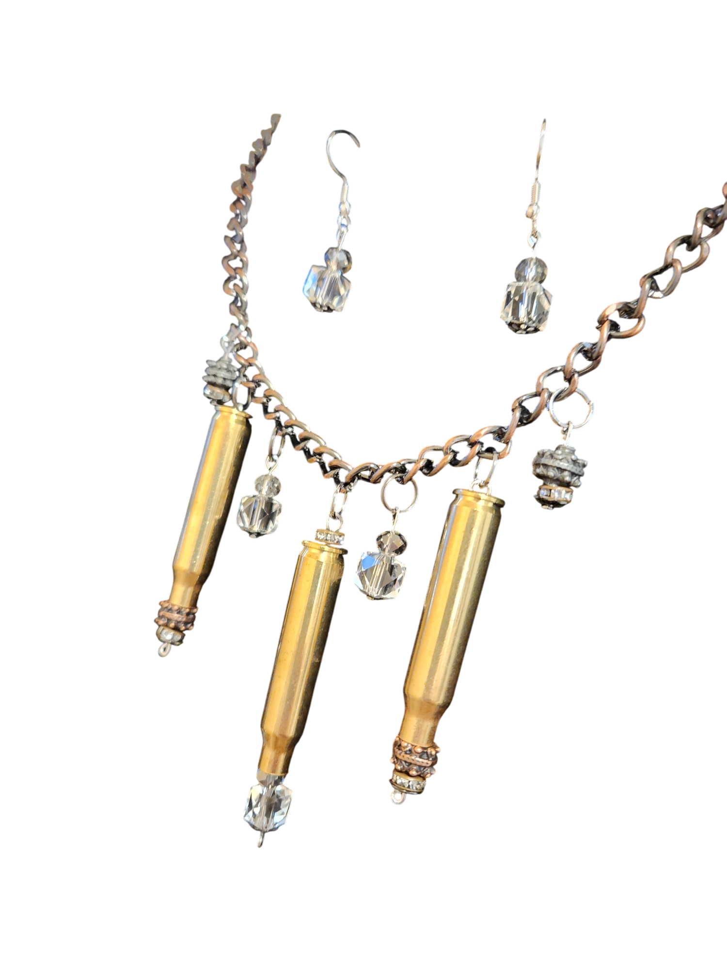 Tactical statement Necklace- Clear