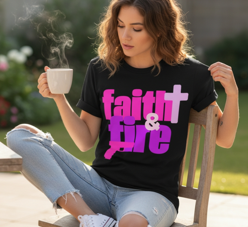 FAITH & FIRE TEE