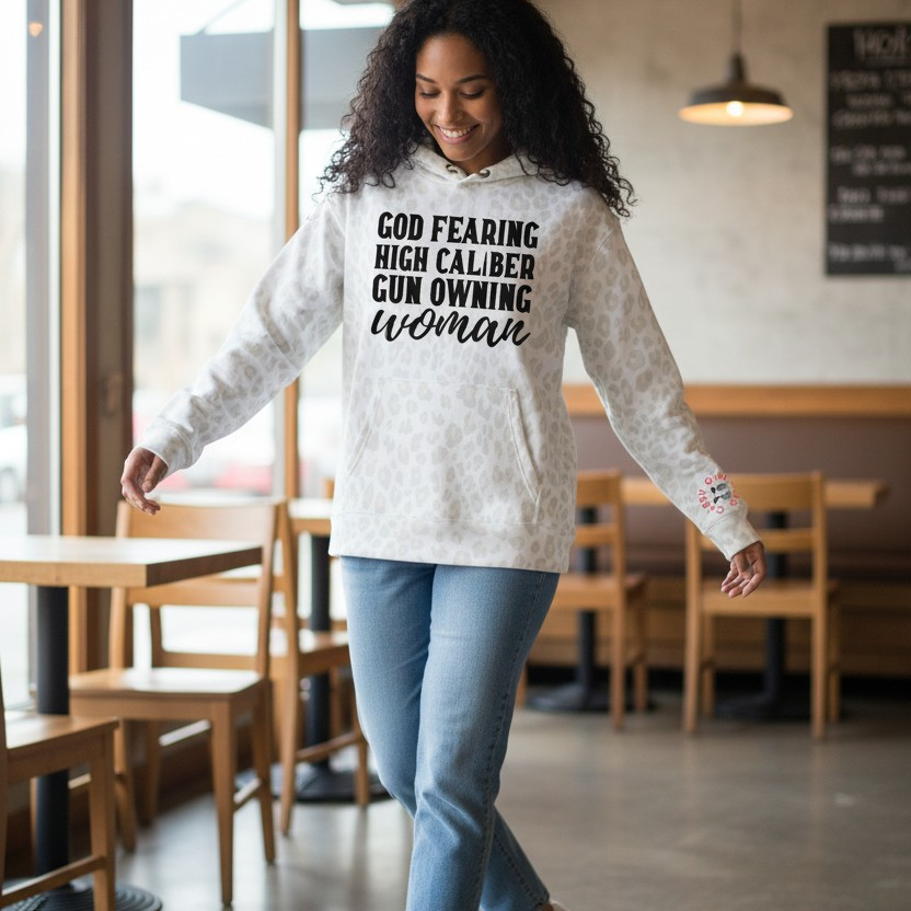 High Caliber Leopard Hoodie