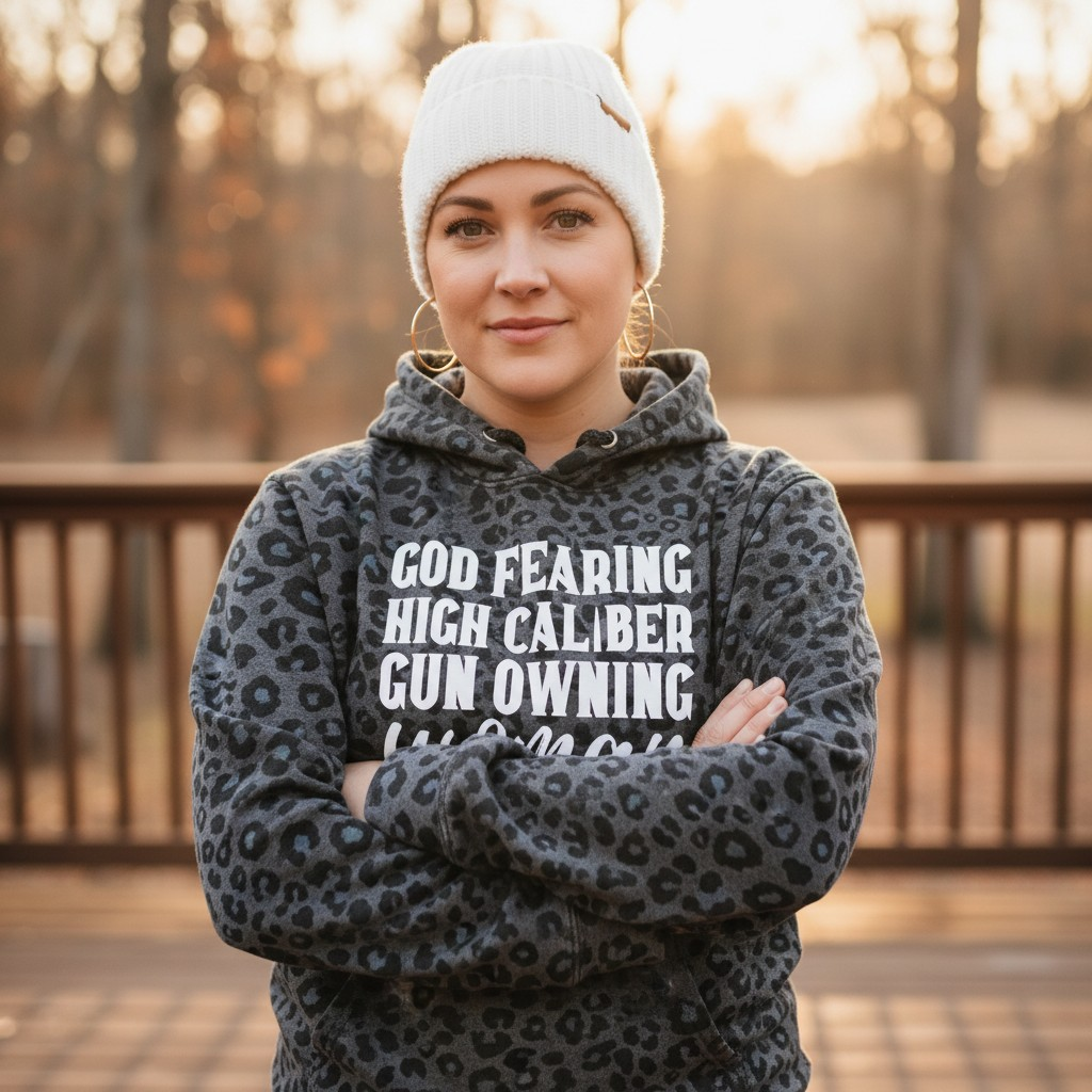 High Caliber Leopard Hoodie