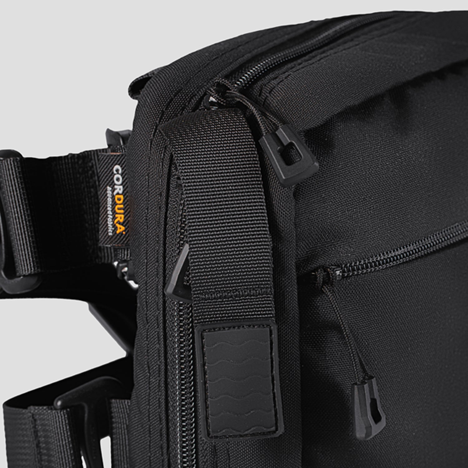 QAPX LOW PROFILE CORDURA® CONCEALMENT BAG (X-LARGE) BLACK WITH IWB ADAPTER