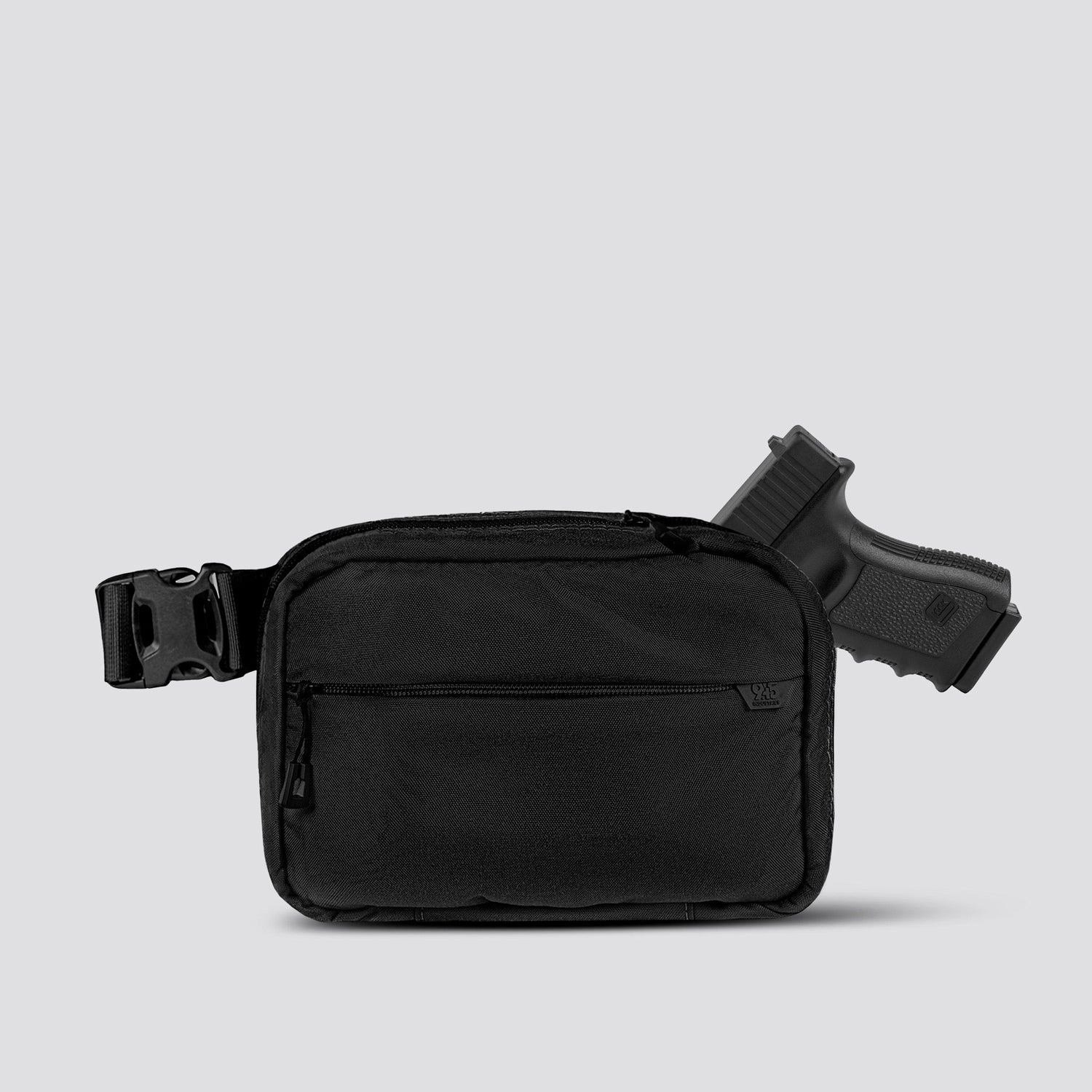 QAPL LOW PROFILE CORDURA® CONCEALMENT BAG (LARGE) BLACK WITH IWB ADAPTER