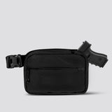 QAPX LOW PROFILE CORDURA® CONCEALMENT BAG (X-LARGE) BLACK WITH IWB ADAPTER