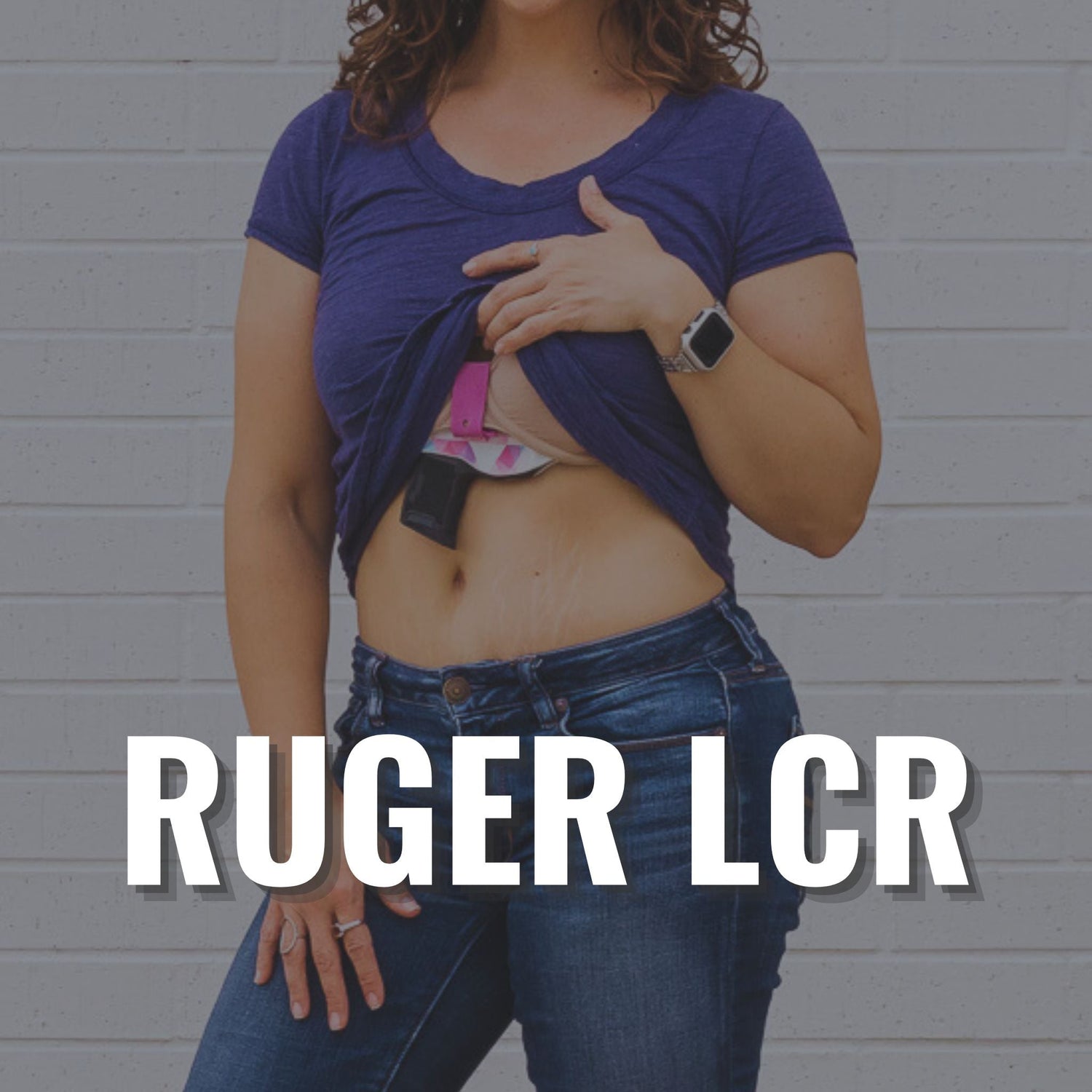 Ruger LCR Revolver Flashbang Bra Holster