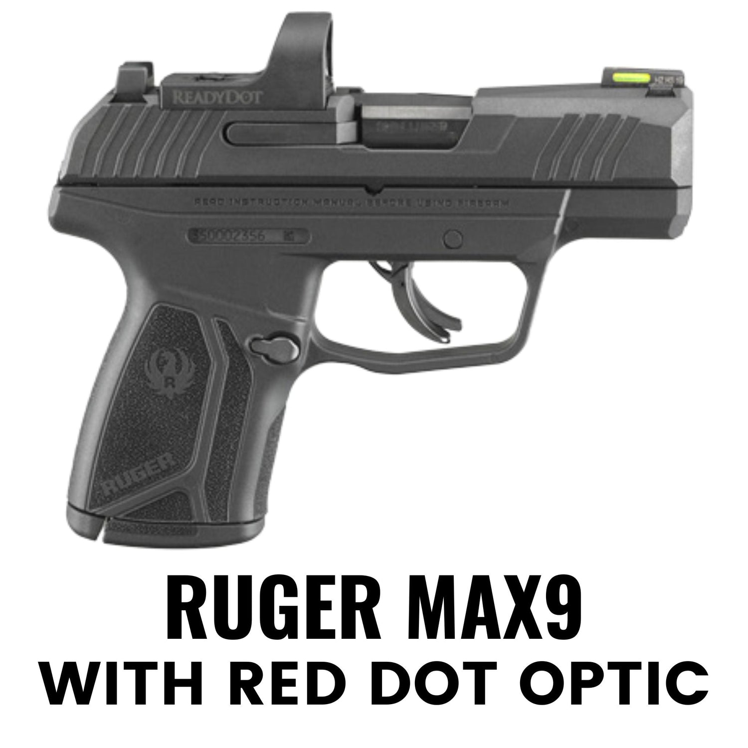 Ruger MAX9 with Red Dot Optic Flashbang Bra Holster