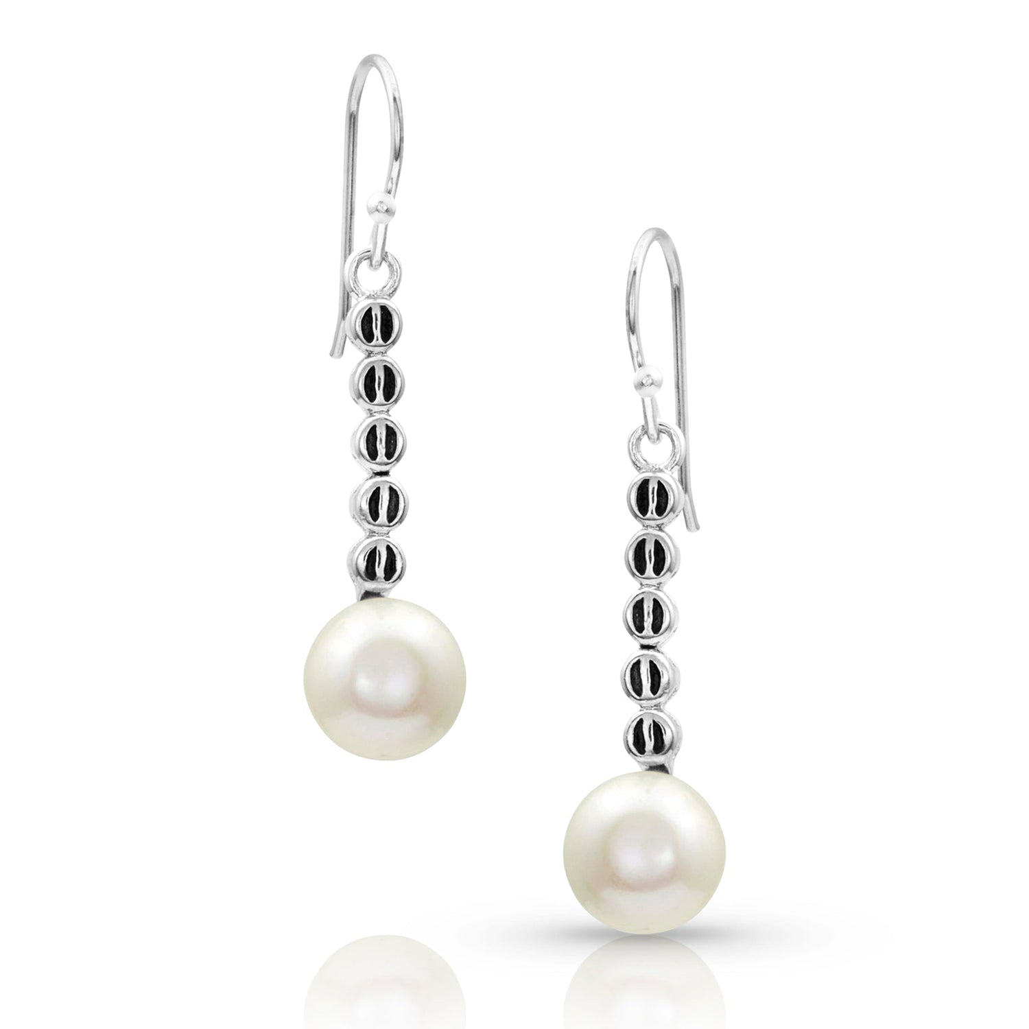 Crossing Paths Pearl Earrings