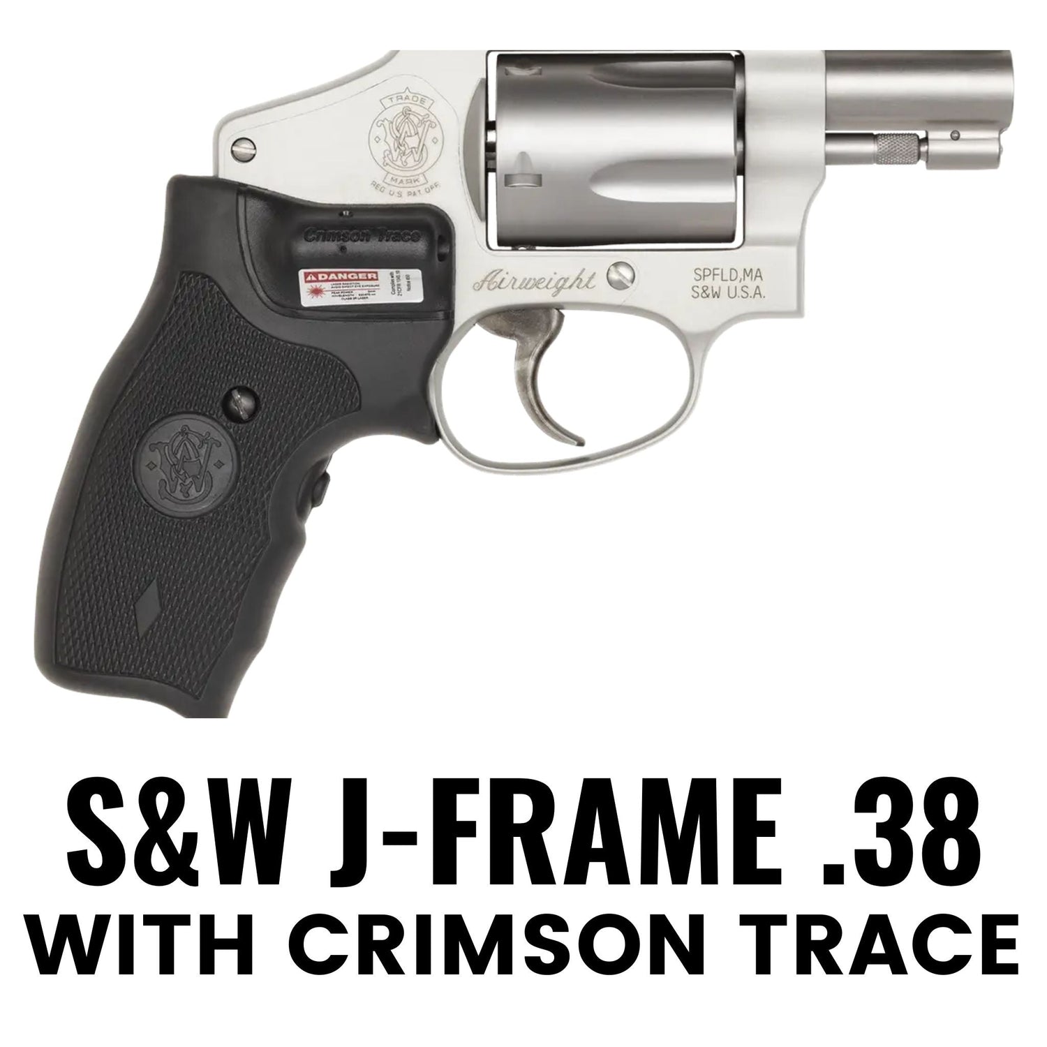 Smith & Wesson .38 Special Crimson Trace Revolver Flashbang Bra Holster