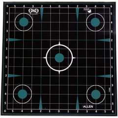 Sight-In Grid Shooting Target by Girls with Guns