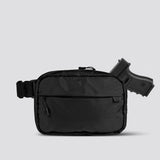 QAPX LOW PROFILE X-Pac® Black Concealment Bag (X-LARGE) WITH IWB ADAPTER