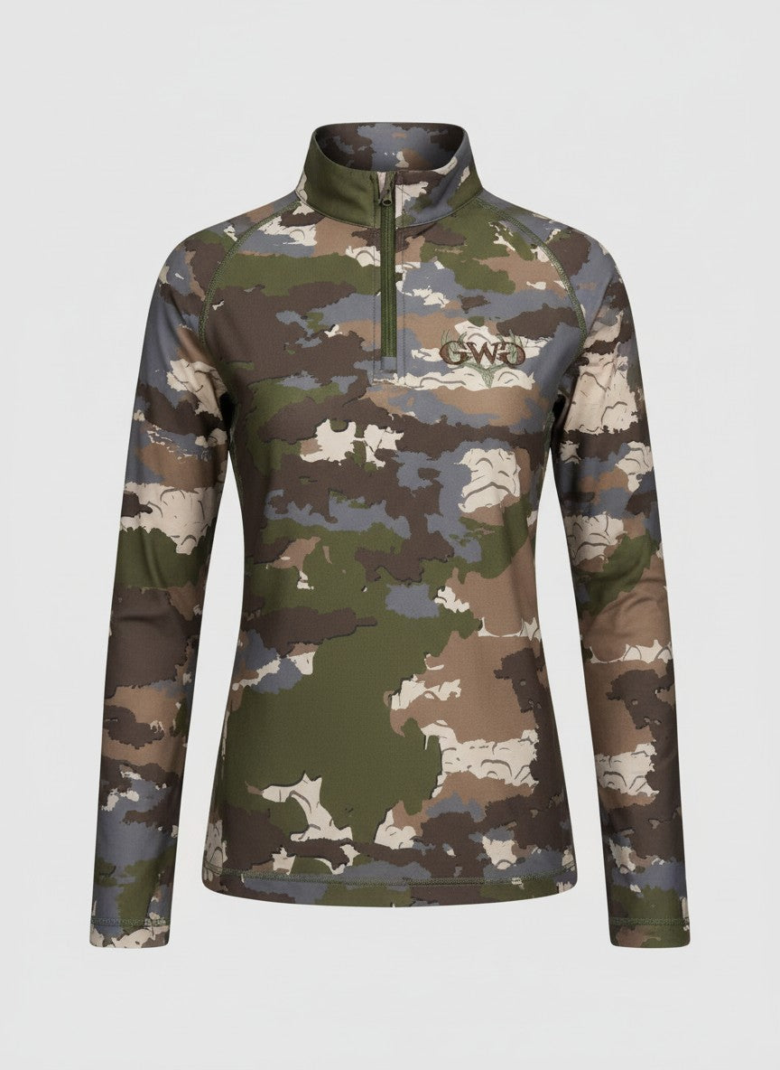 Adira 1/4 Zip Performance Long Sleeve