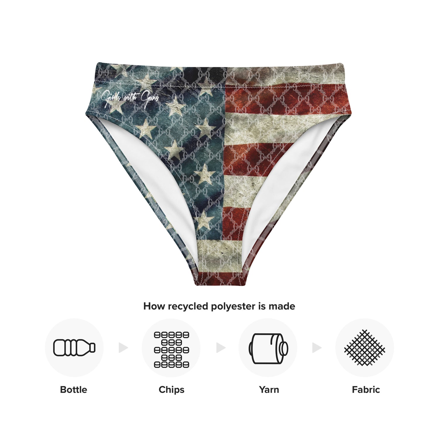 Liberty High-Waisted Bikini Bottom