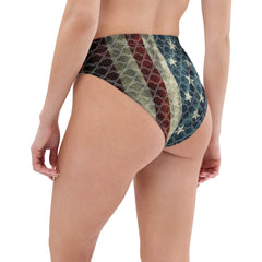 Girls with Guns Liberty bikini bottoms in American flag pattern. Show your pride for American!