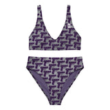 Purple Haze Pistol Palooza High-Waisted Bikini Set