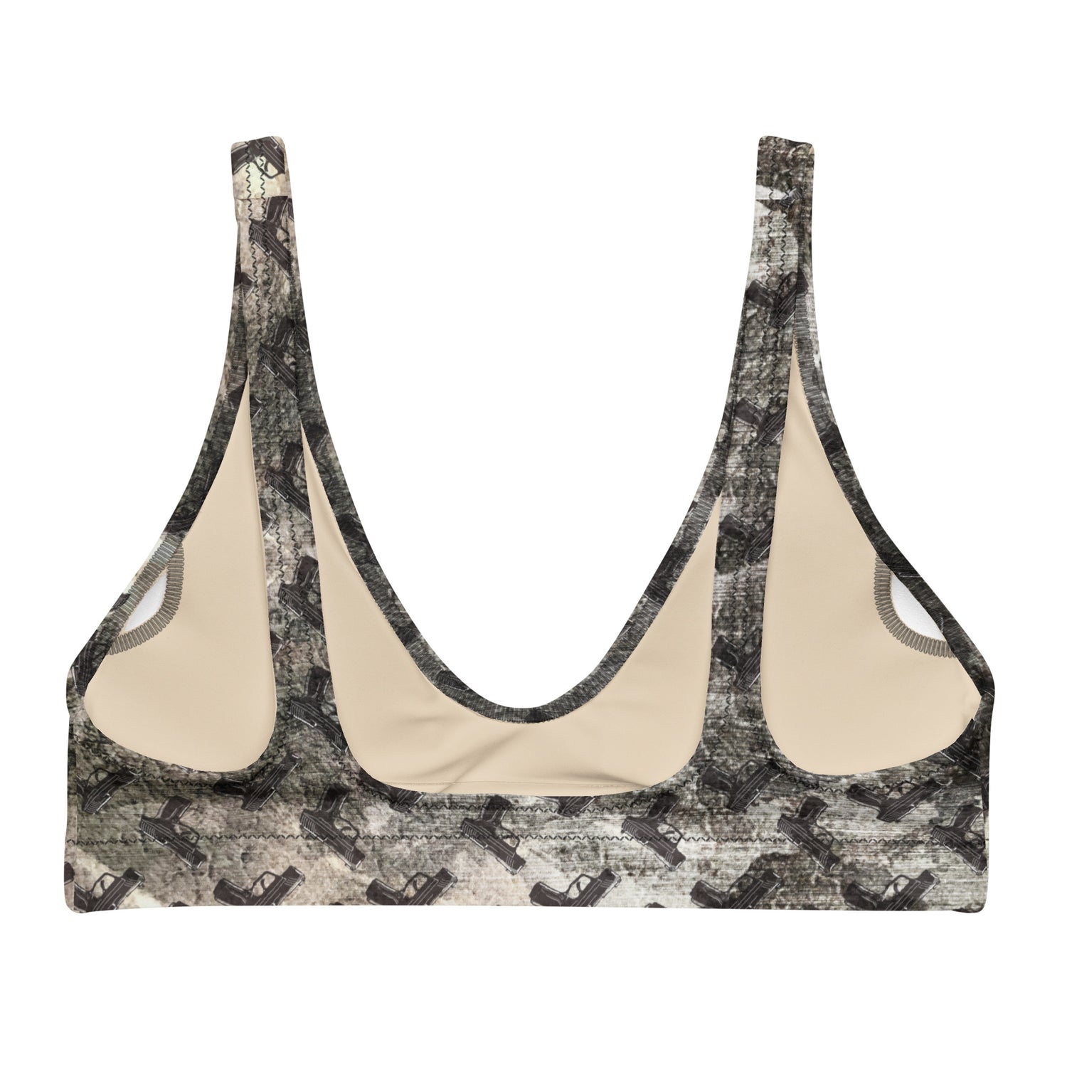 Gunpowder Pistol Palooza Padded Bikini Top