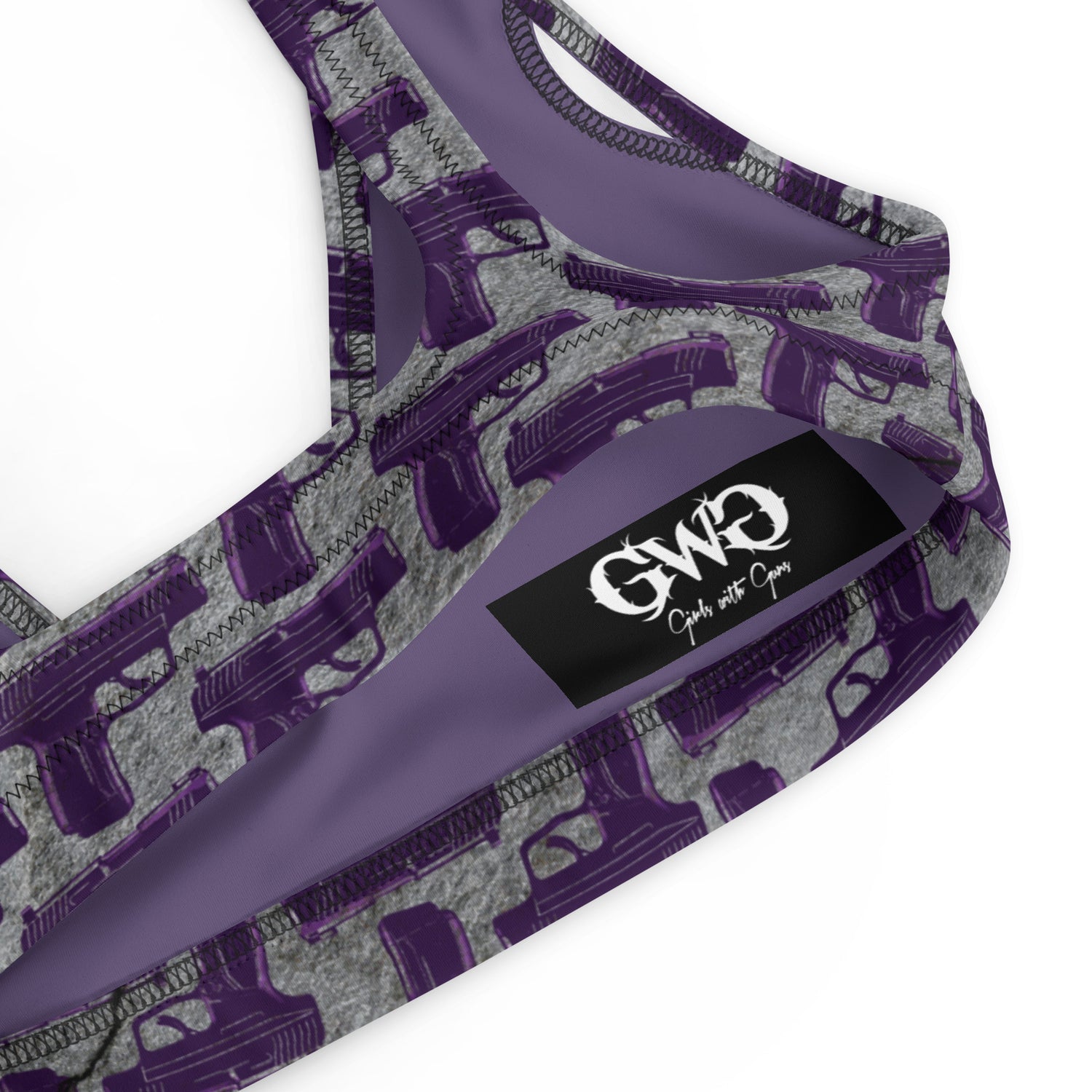 Purple Haze Pistol Palooza Padded Bikini Top