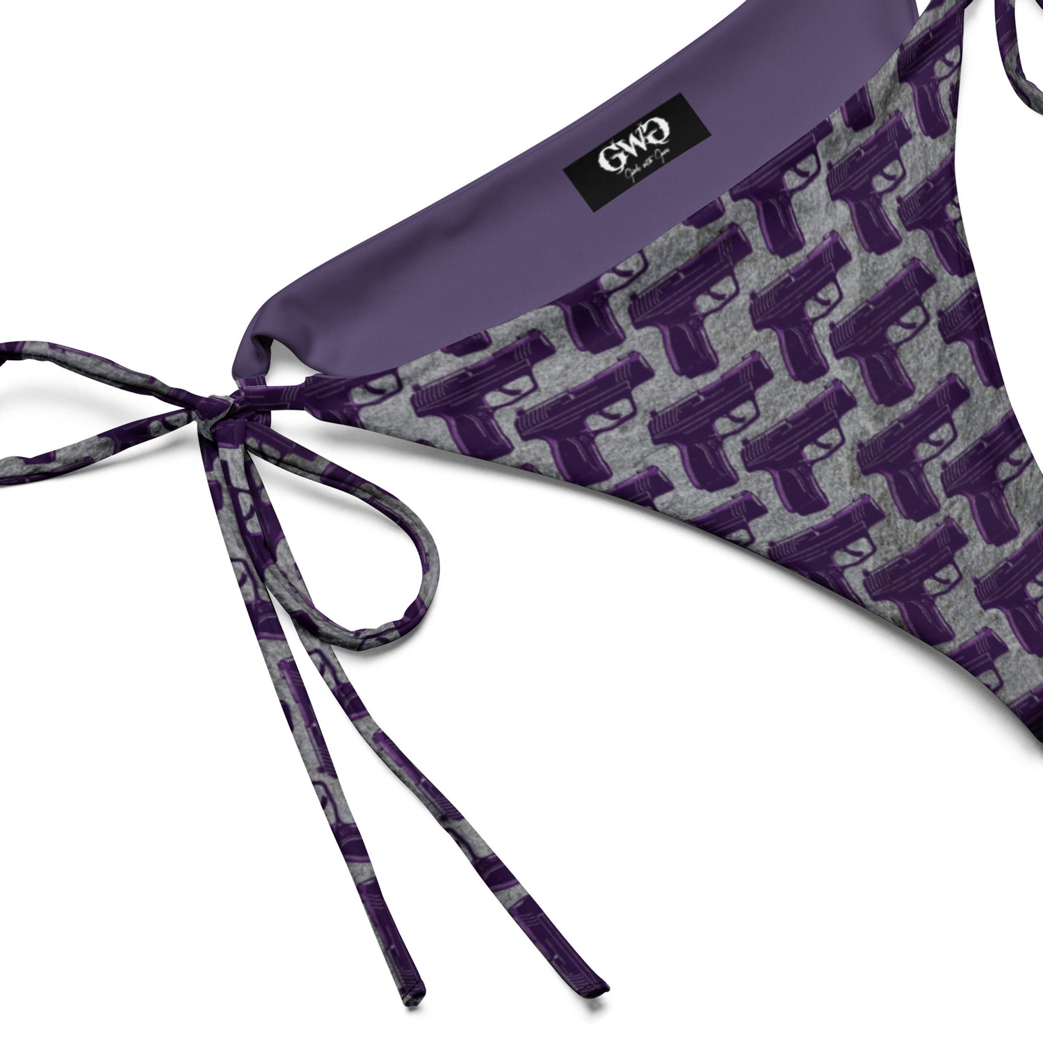 Purple Haze Pistol Palooza String Bikini Bottom