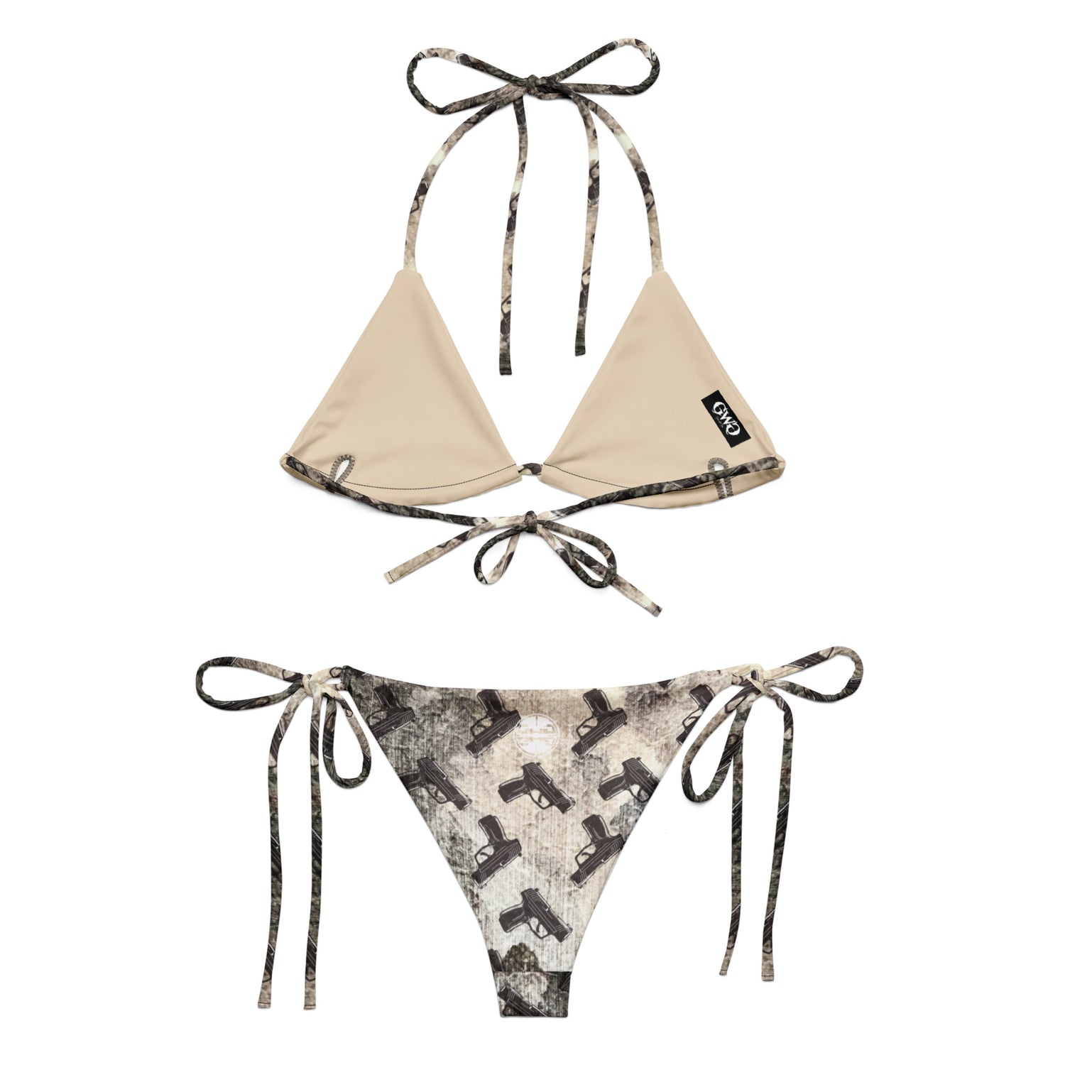 Gunpowder Pistol Palooza String Bikini Set