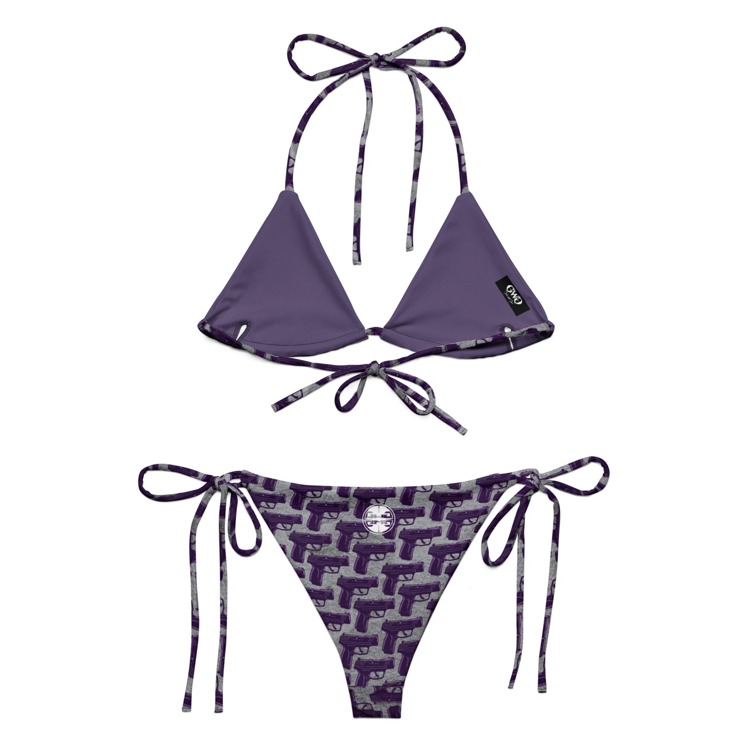 Purple Haze Pistol Palooza String Bikini Set