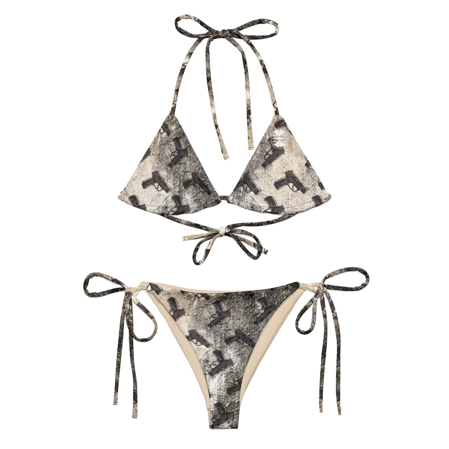 Gunpowder Pistol Palooza String Bikini Set