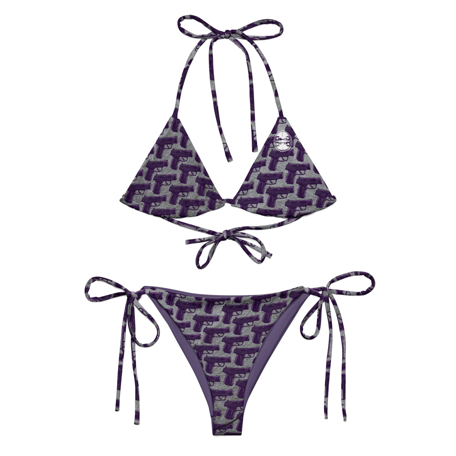 Purple Haze Pistol Palooza String Bikini Set