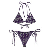 Purple Haze Pistol Palooza String Bikini Set