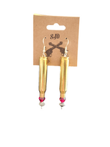 Tactical Earrings-Ruby