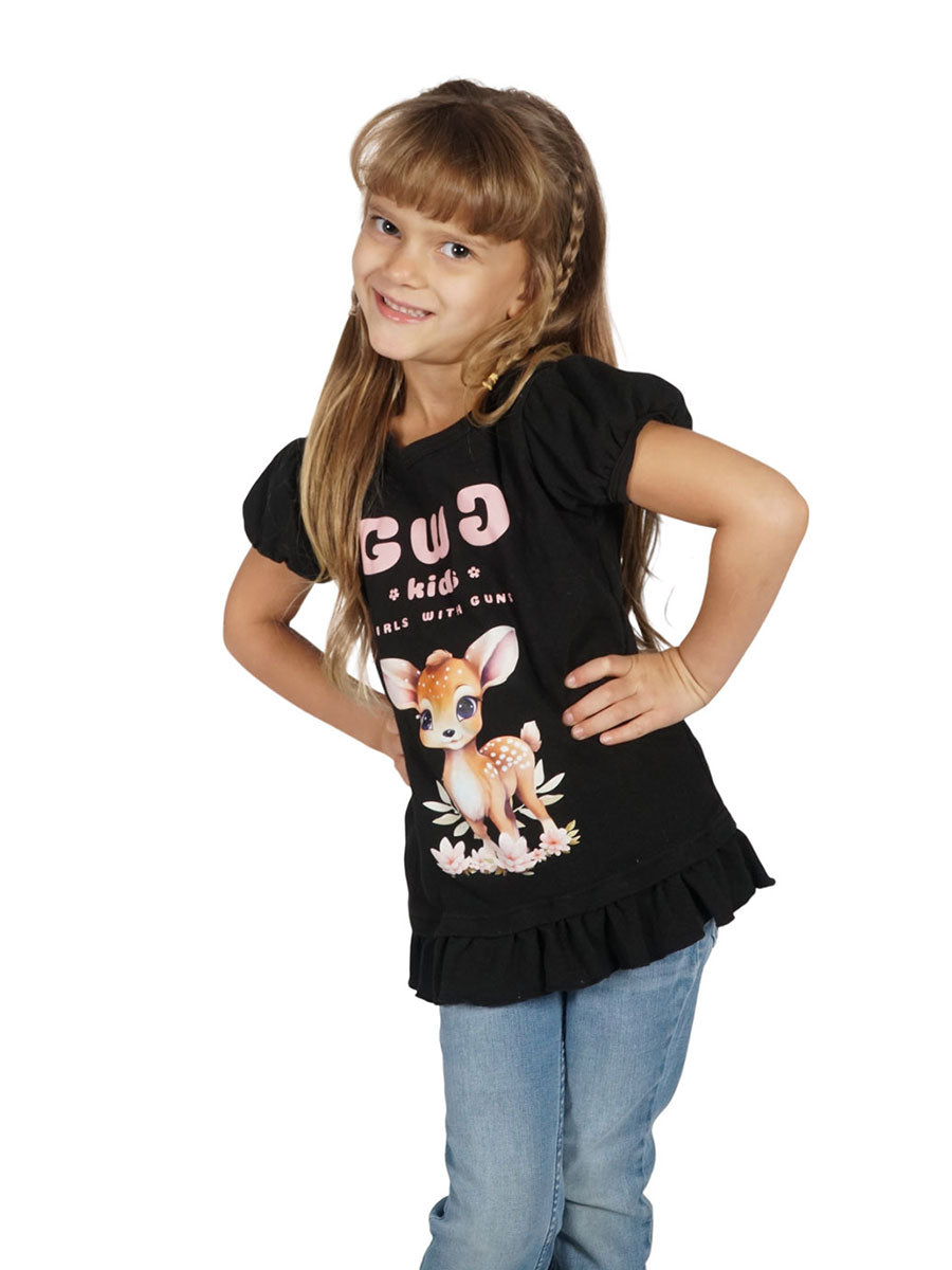 Bambi Girls' Tee – Girls with Guns Clothing