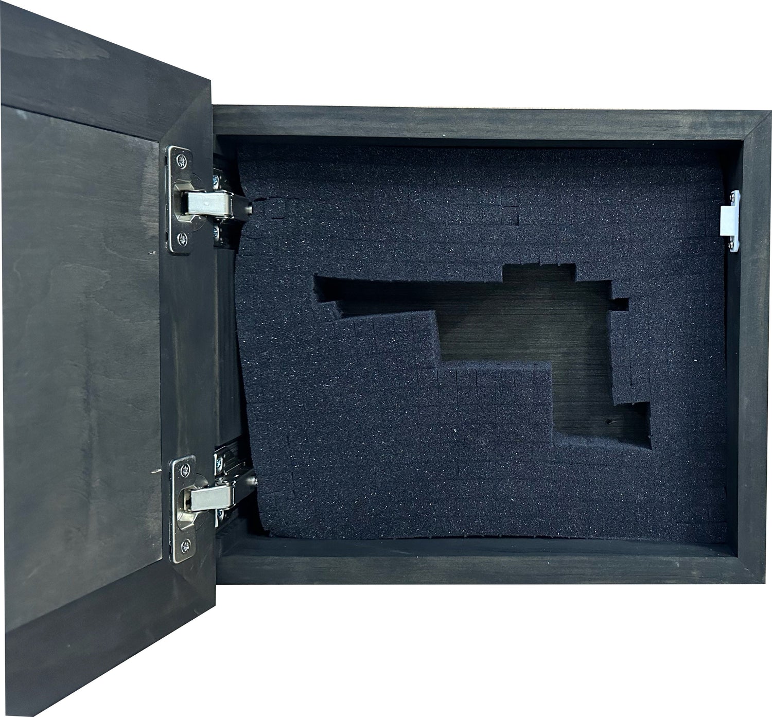 Better Judged by 12 Than Carried by 6 Gun Concealment Furniture - Handcrafted Hidden Gun Storage Wall Decor - Hidden Safe Furniture with Magnetic Lock for Quick Access & Storage