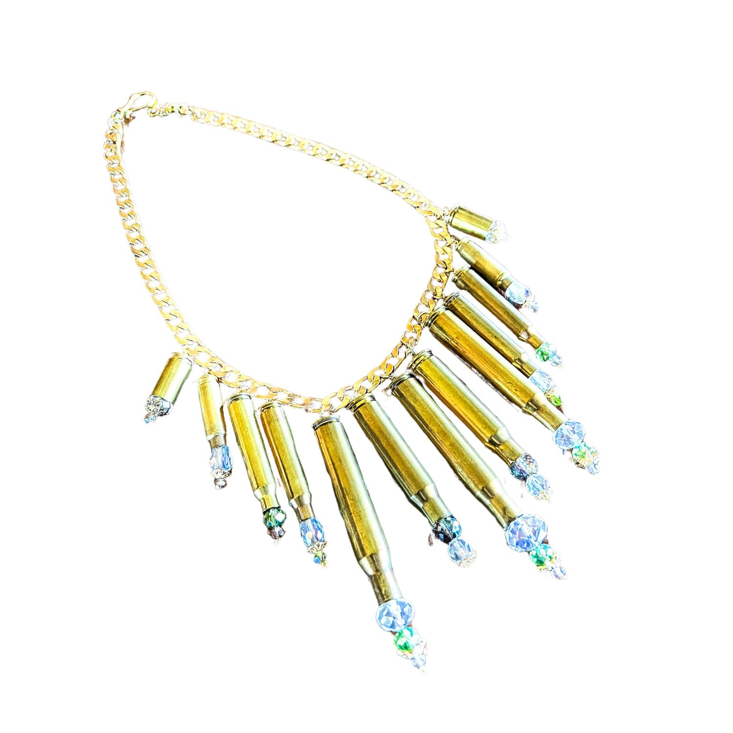 Chandelier Bullet Necklace