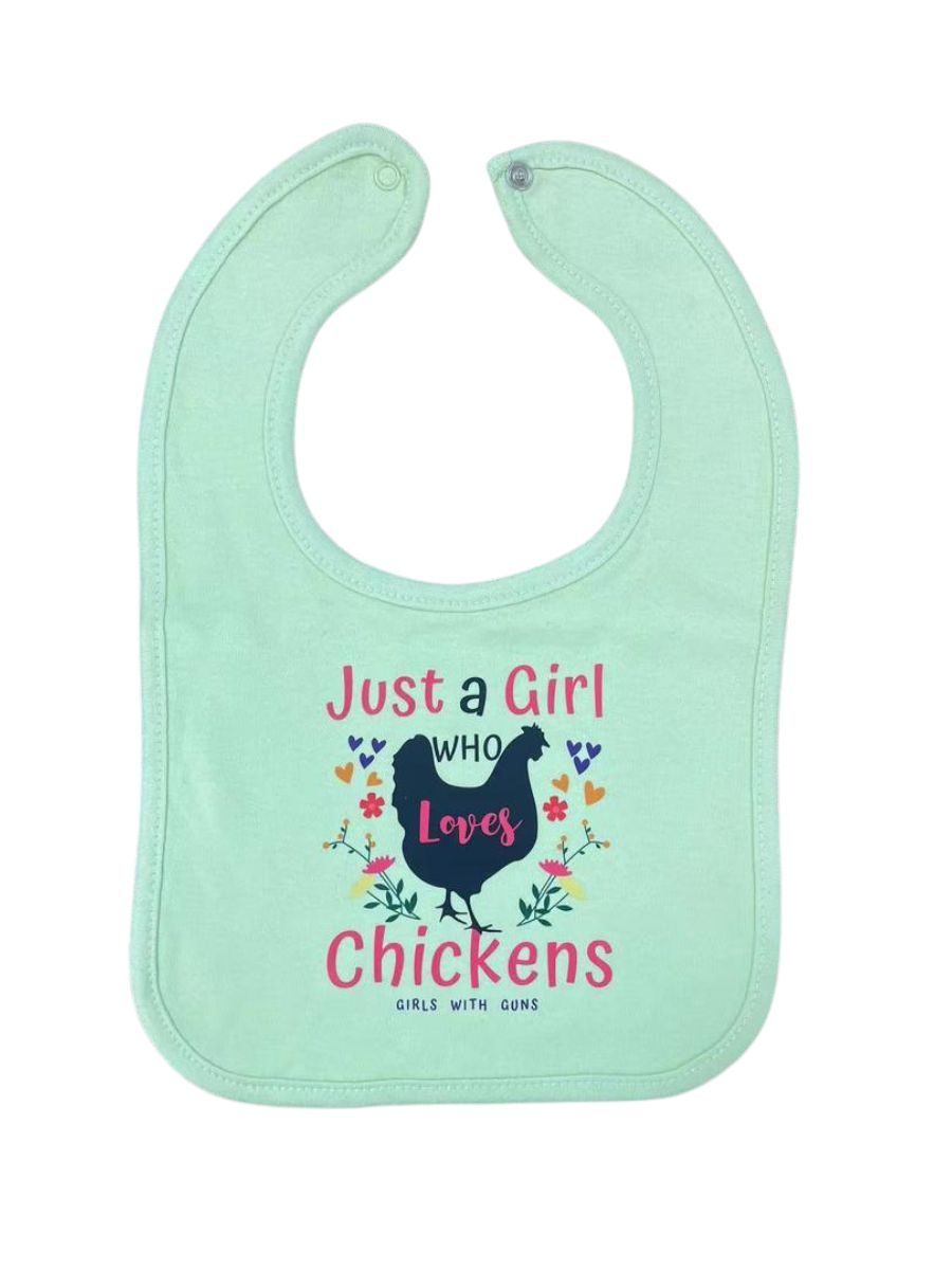 Chickadee Baby Bib