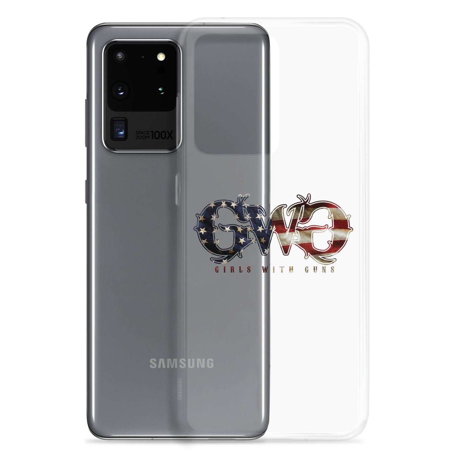 Liberty Logo Clear Samsung® Phone Case