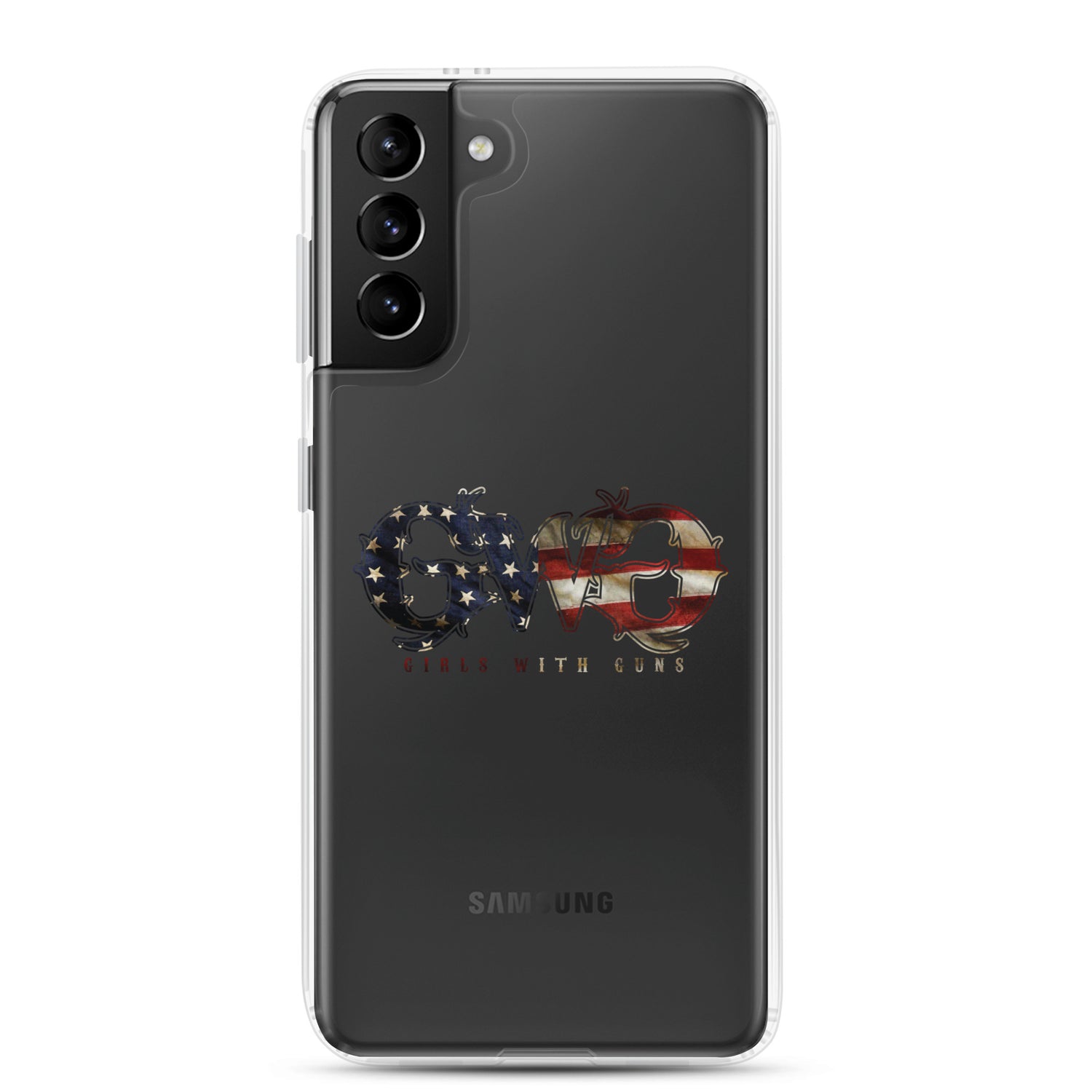 Liberty Logo Clear Samsung® Phone Case