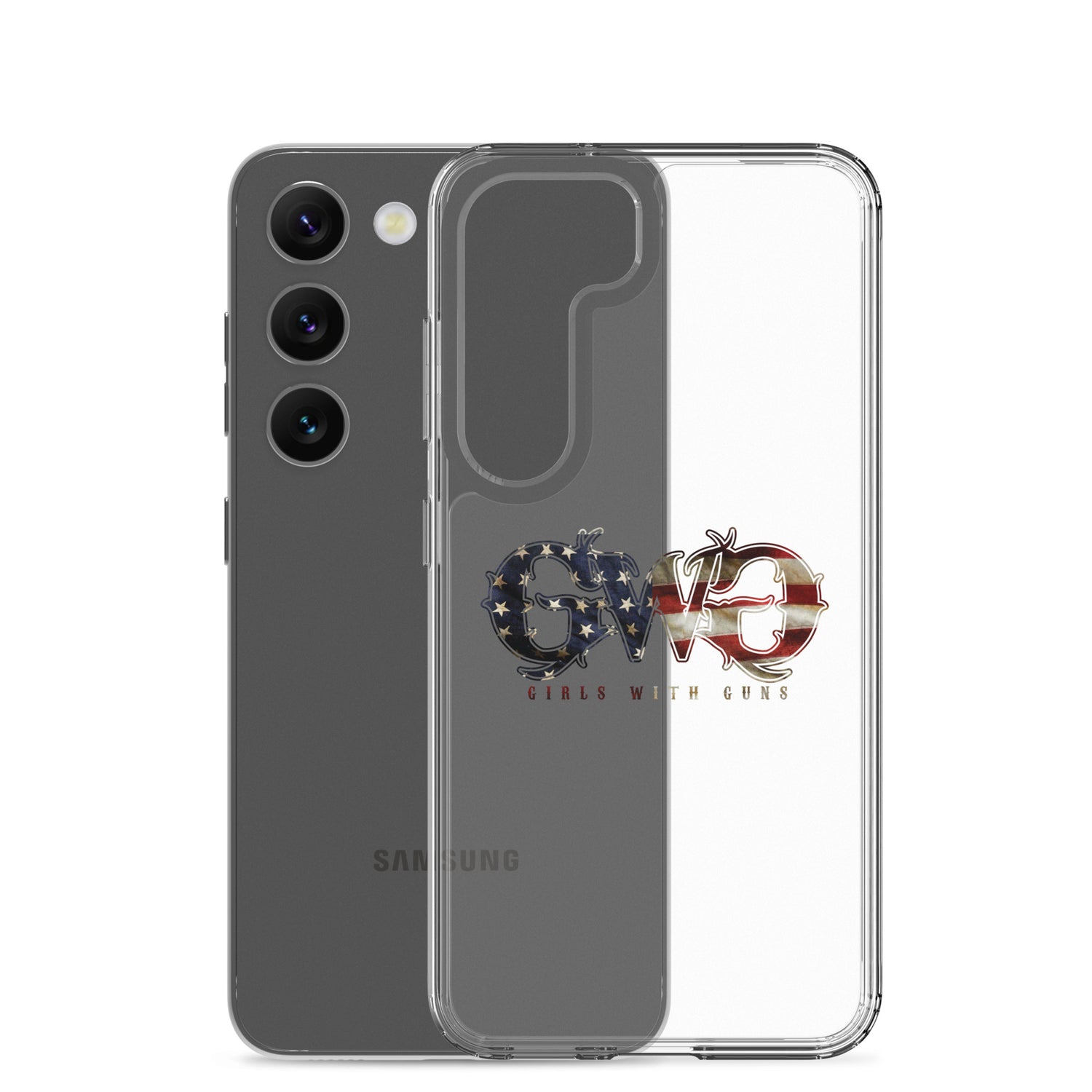 Liberty Logo Clear Samsung® Phone Case