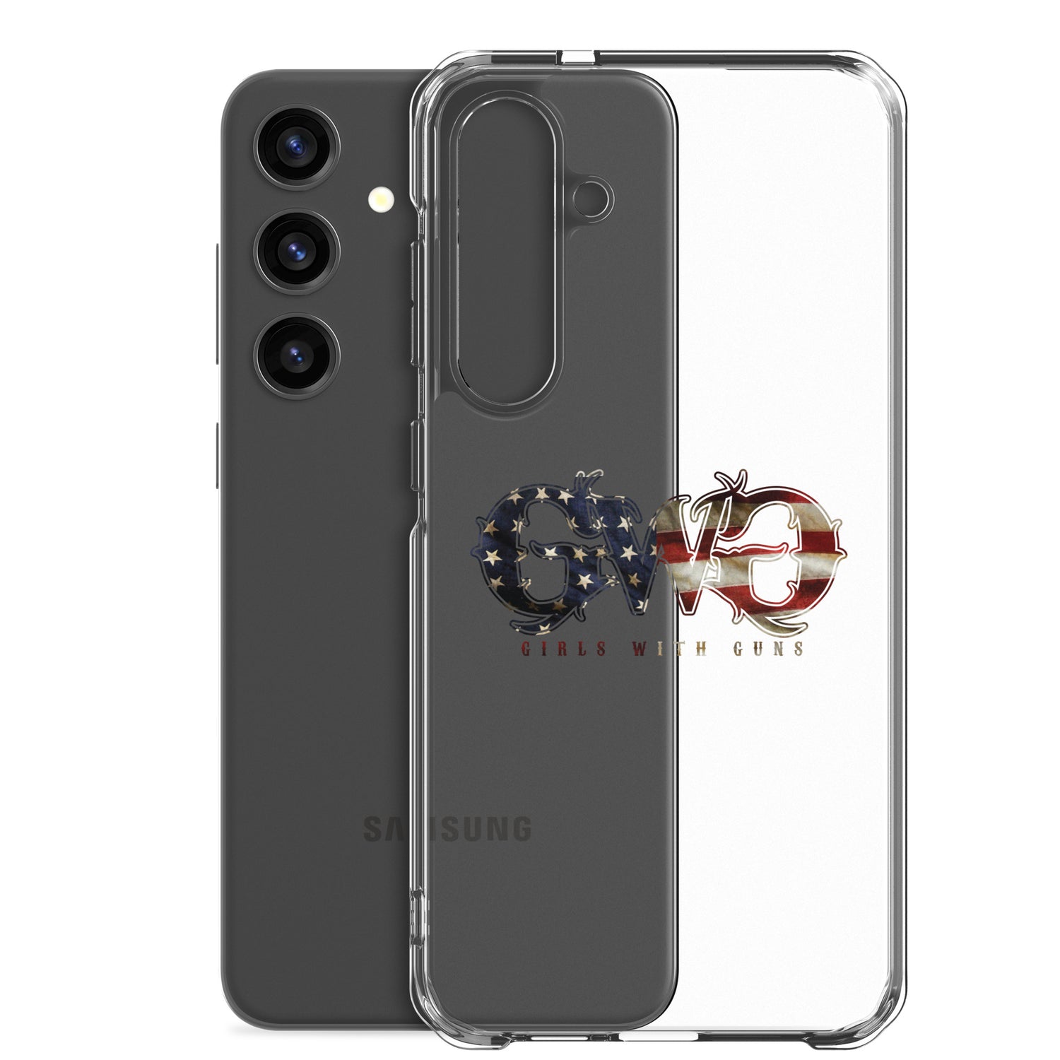 Liberty Logo Clear Samsung® Phone Case