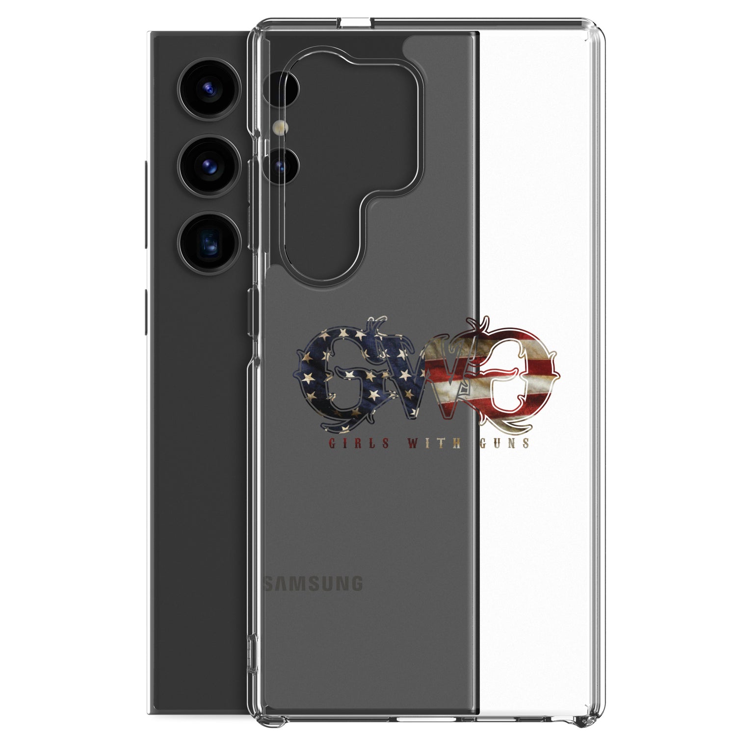 Liberty Logo Clear Samsung® Phone Case