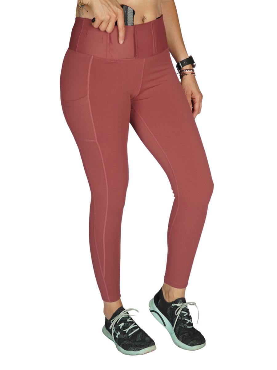 Eclipse Legging | Mauve