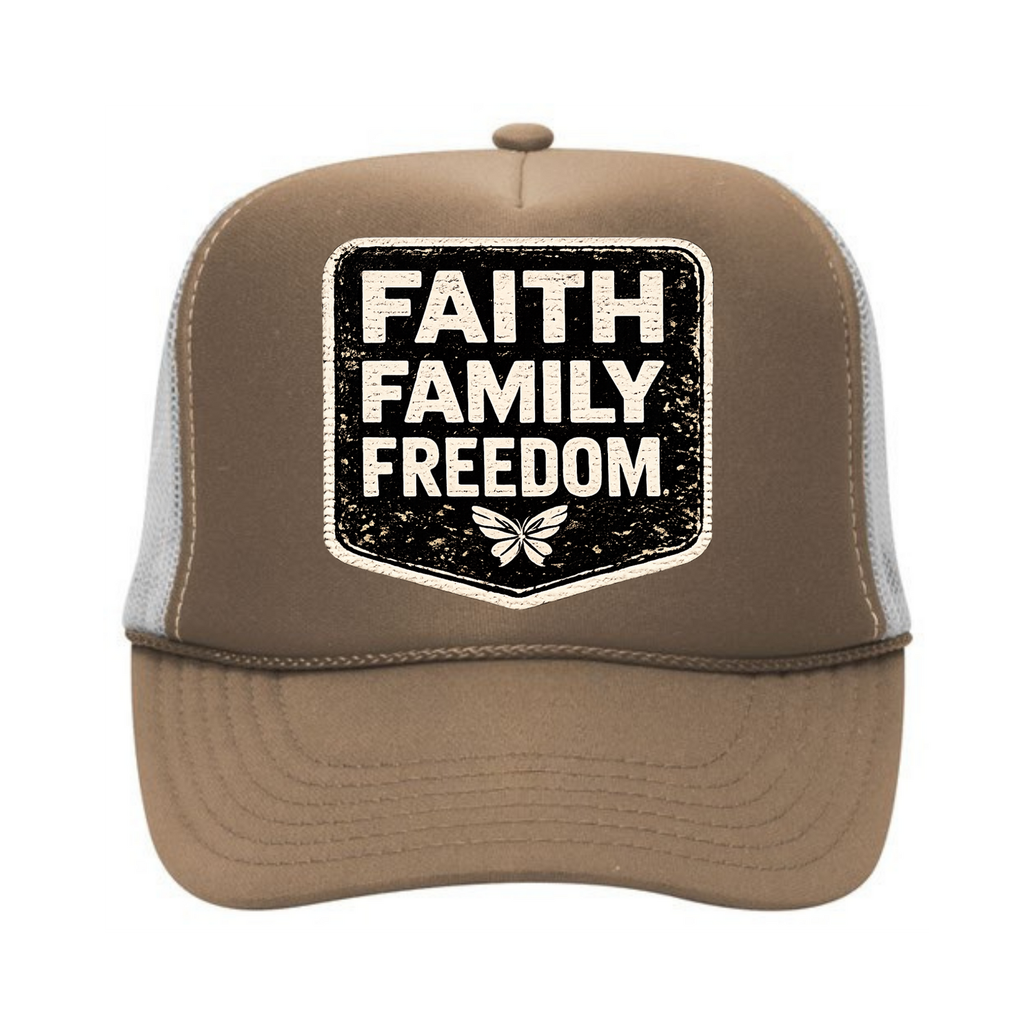 Faith • Family • Freedom Trucker Hat