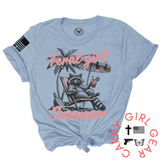 FERAL GIRL SUMMER TEE