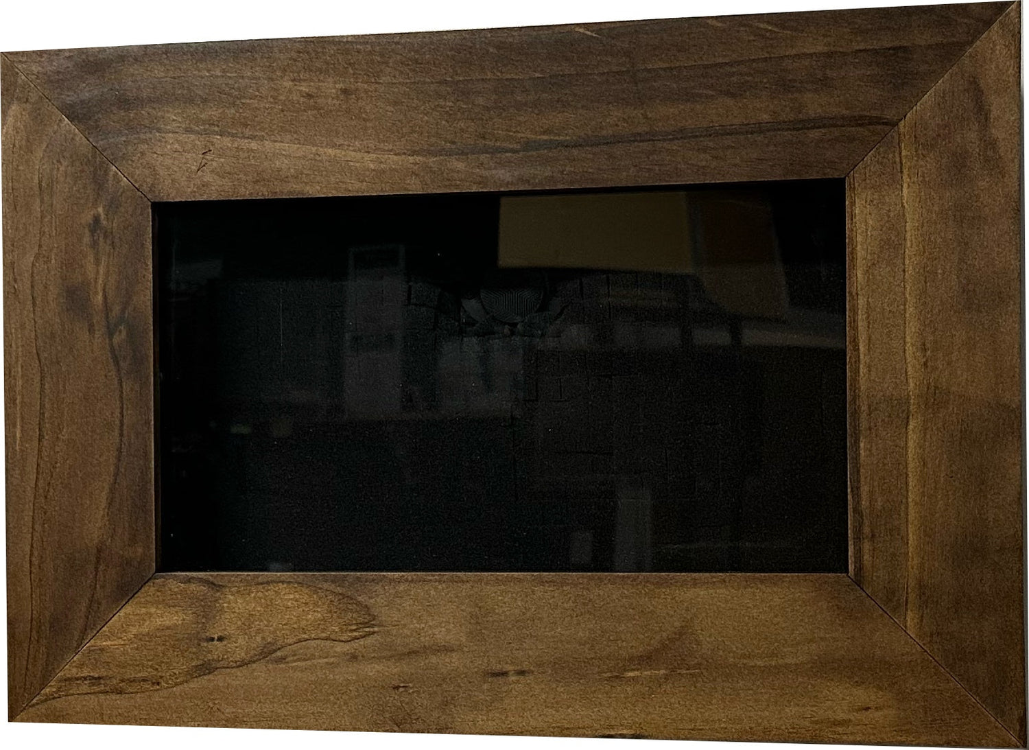 Wall Mounted Pistol Display Case - Handcrafted Gun Cabinet with Magnetic Lock for Secure Storage - Quick Access Gun Display Case with Mount & Customizable Foam Inserts - Made in USA