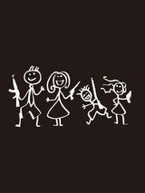 Gun Family Sticker