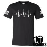 HEARTBEAT OF LIBERTY T-SHIRT