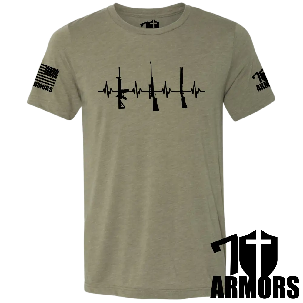 HEARTBEAT OF LIBERTY T-SHIRT
