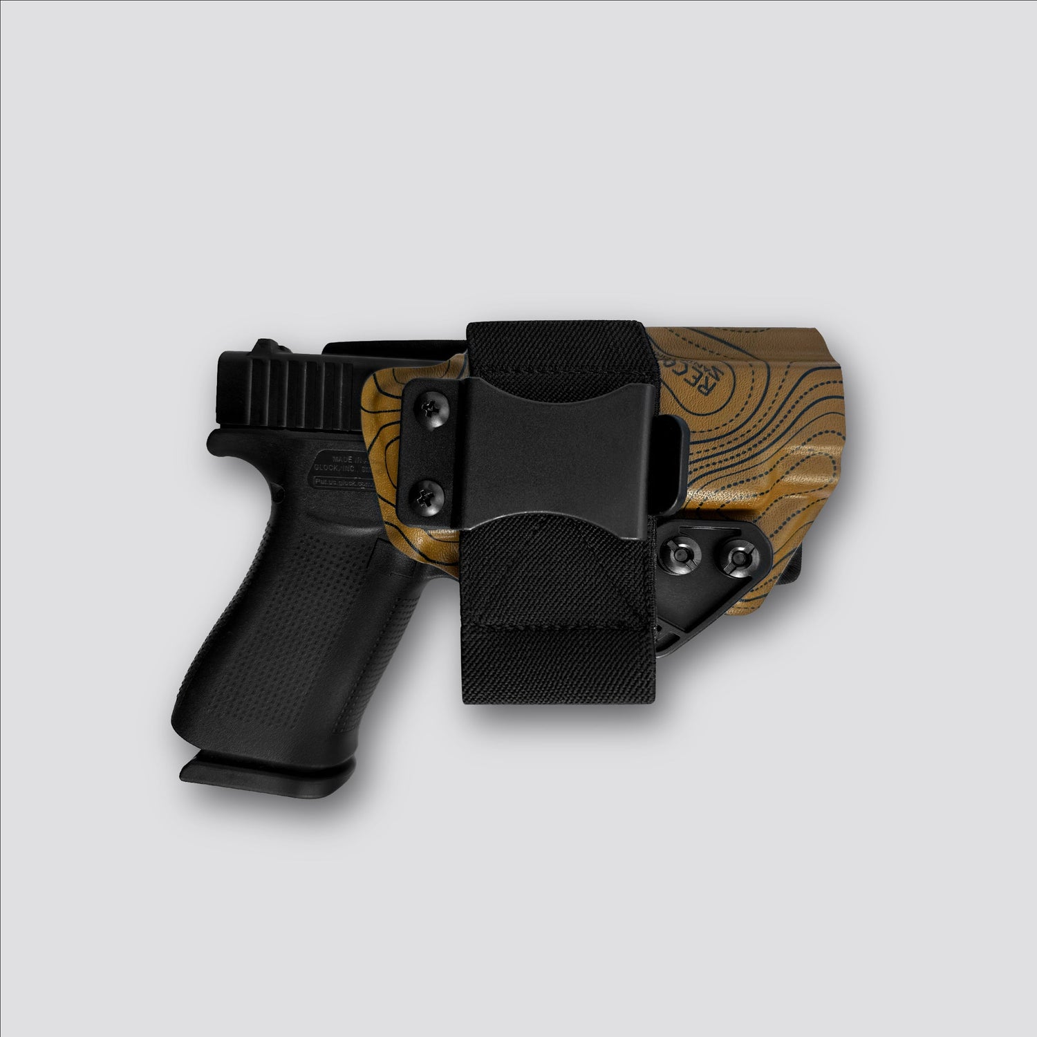 QAPL LOW PROFILE CORDURA® CONCEALMENT BAG (LARGE) BLACK WITH IWB ADAPTER