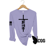 JESUS HAS MY BACK Long Sleeve