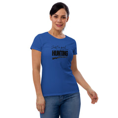 Just A Girl Who Loves Hunting Product mockup Royal Blue