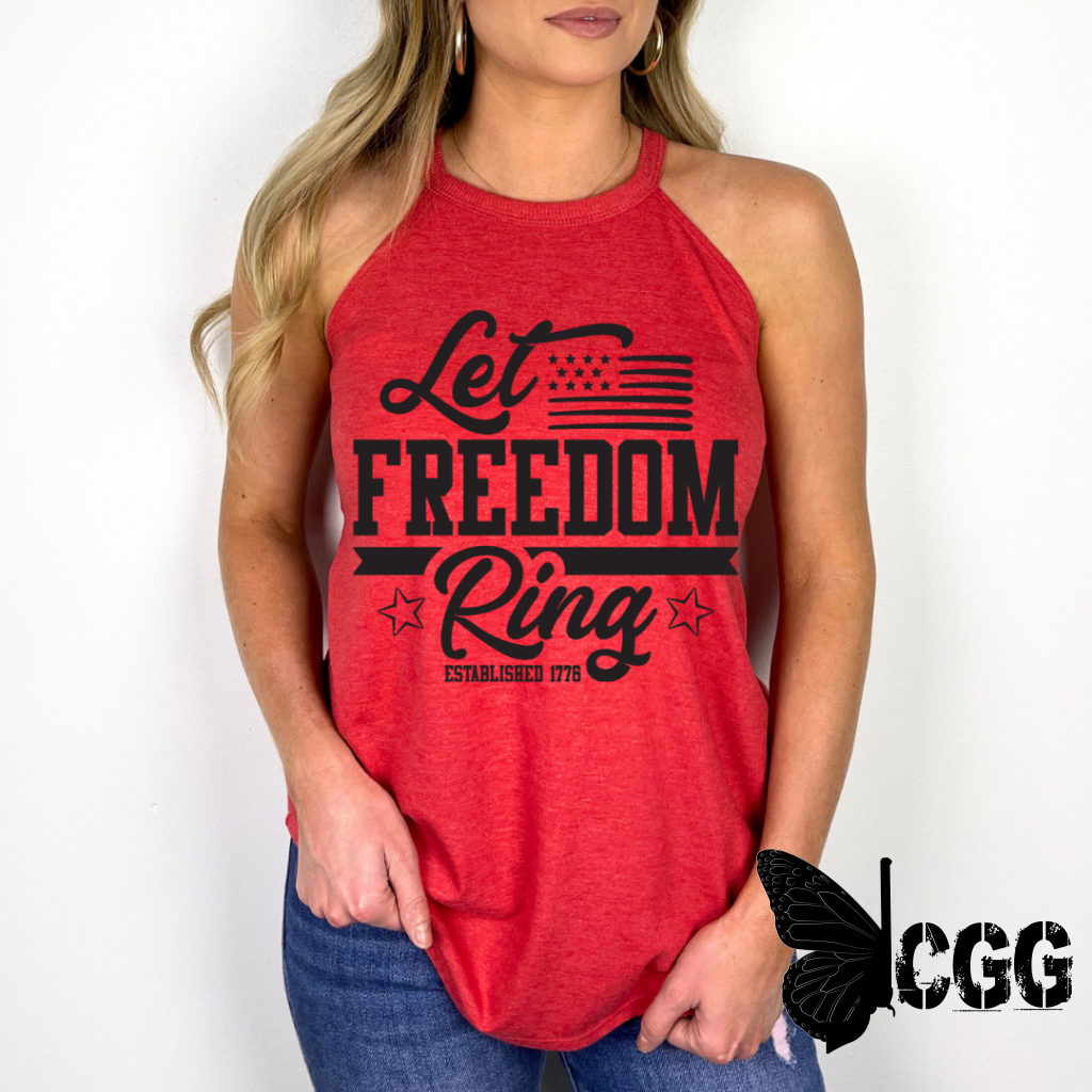 LET FREEDOM RING Tank