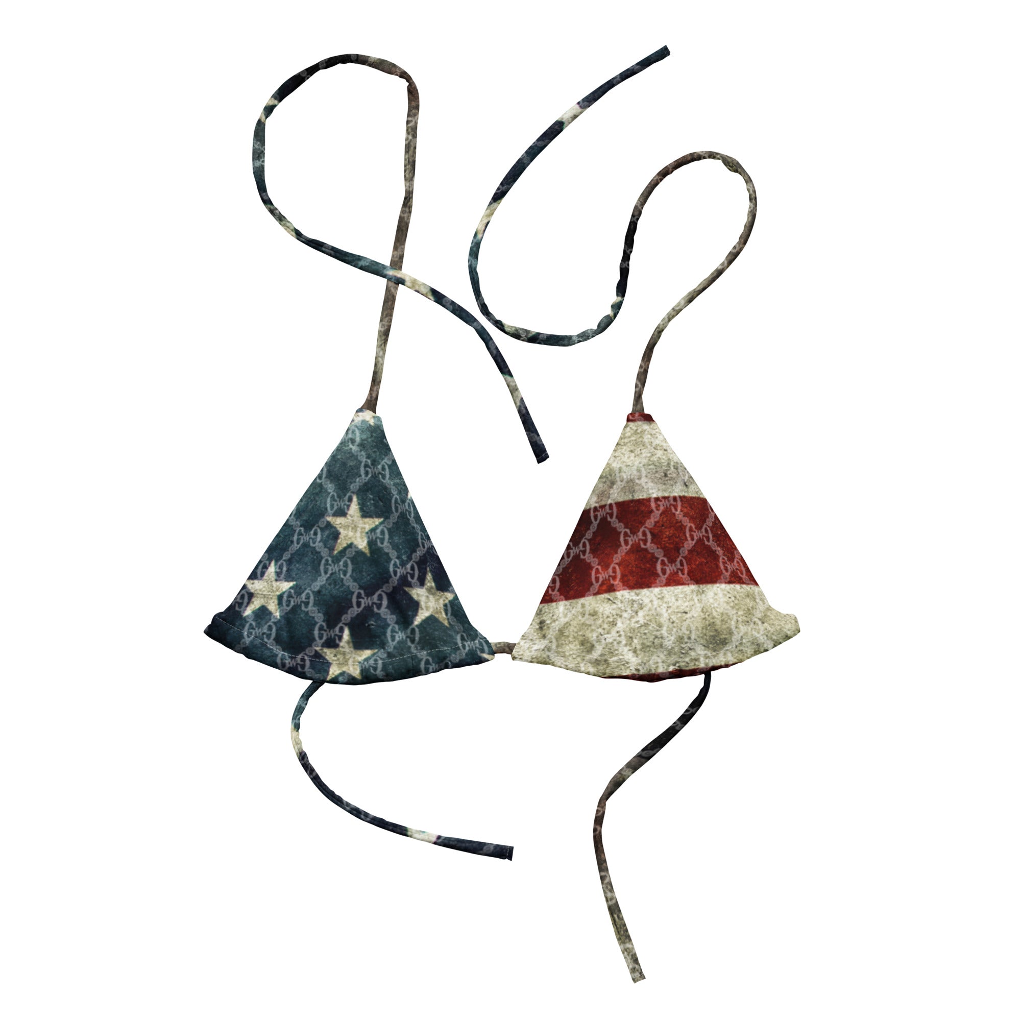 2 String Clothes Liberty String Bikini Top – Girls with Guns Clothing