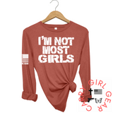 NOT MOST GIRLS Long Sleeve