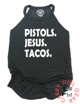 PISTOLS JESUS TACOS Tank