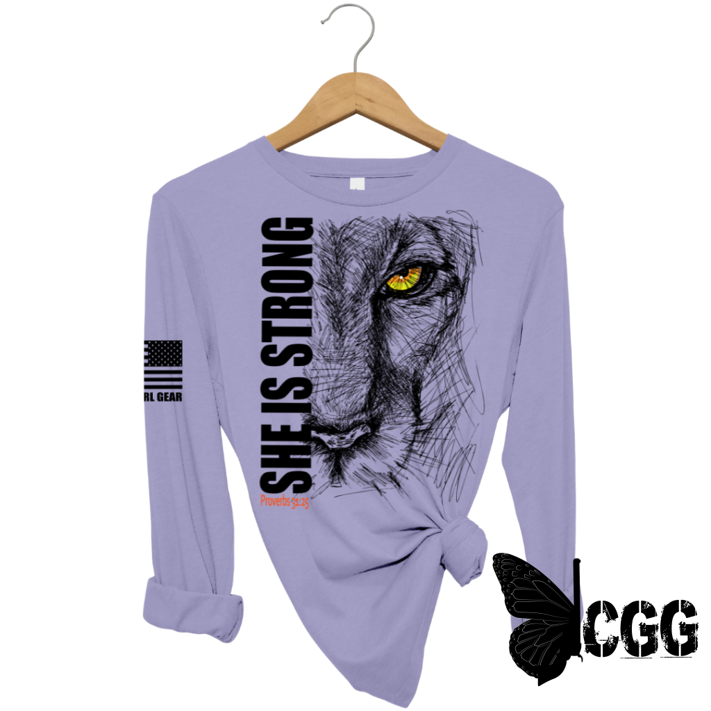 SHE IS STRONG Long Sleeve